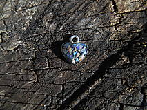 Náhrdelníky - little opalas heart -opál-striebro - 15488307_