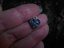Náhrdelníky - little opalas heart -opál-striebro - 15488310_