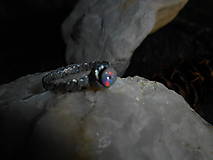 Prstene - ring with opal- rainbow power - 15488381_