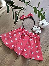 Detské oblečenie - Detská sukňa Myška - 15488432_
