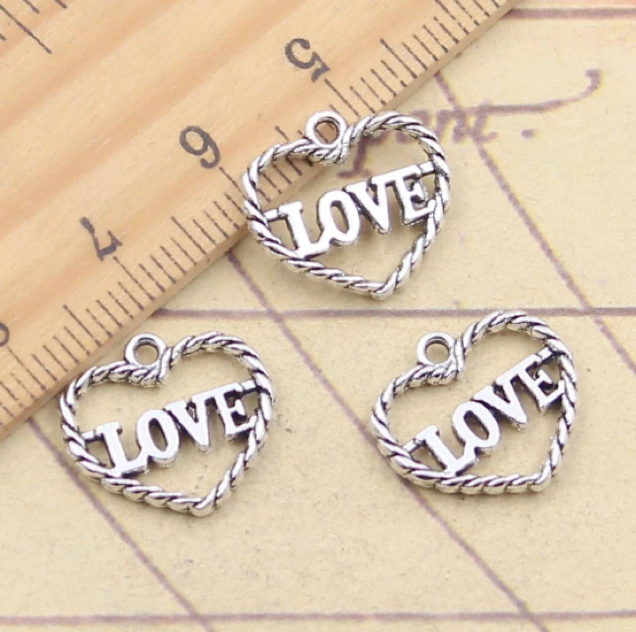 PR102 Prívesok srdiečko 1,4 x 1,5 cm