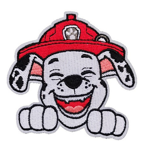  - Nažehľovačka Tlapková patrola - Marshall 8,7x8cm (Paw Patrol) (NZ257) - 15487598_