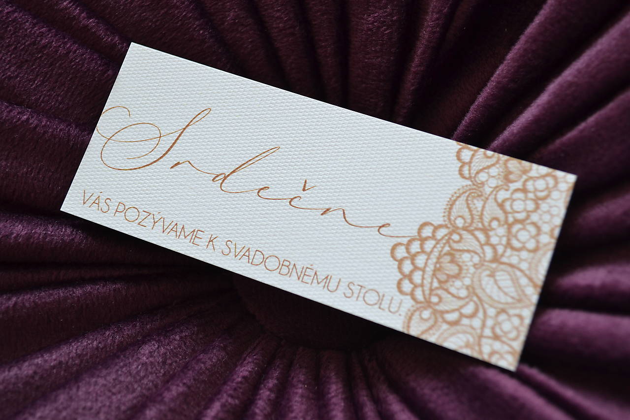 Svadobné oznámenie kvety 3 (pozvánka k svadobnému stolu)