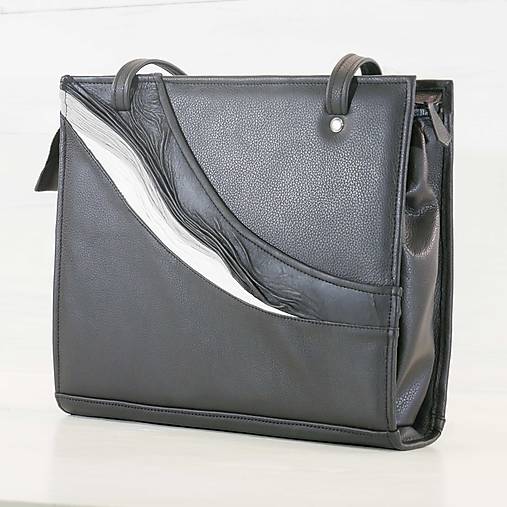 Kabelky - Kožená kabelka - Elisabeth Vyšší - 15491914_