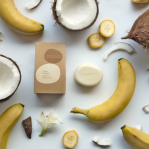 Banán & kokos - tuhý kondicionér