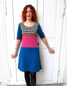 Šaty - LANIA- pletené šaty recyklované - 15489699_
