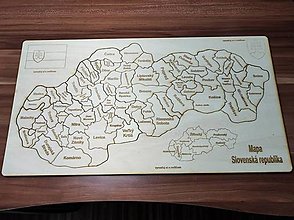 Detské doplnky - Mapa Slovenska - 15488900_