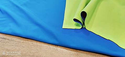 Úžitkový textil - Softshell - Modrý - cena za 10 centimetrov - 15492726_