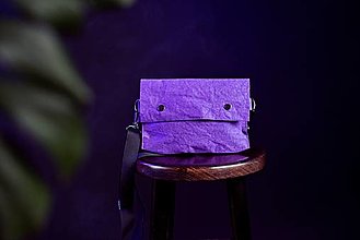Kabelky - Papírová crossbody // violet - 15492994_