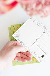 Papier - Pohľadnica - piknik - 15492588_