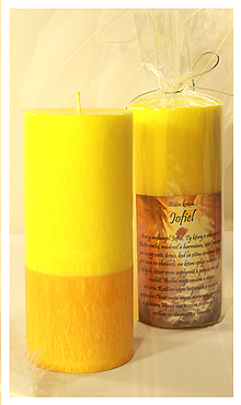 Sviečky - Archanjelská sviečka - Jofiel - 15494922_