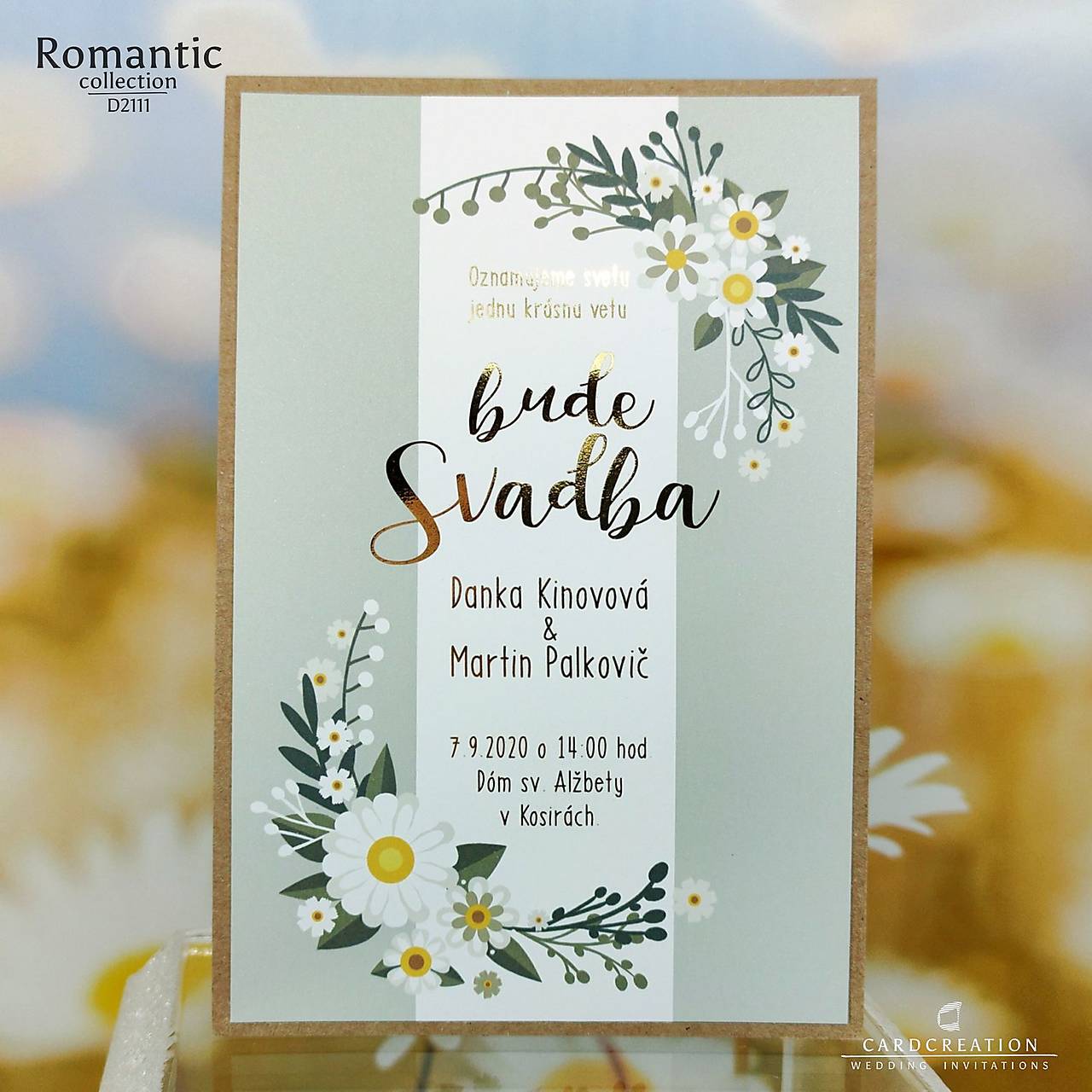 svadobné oznámenia d2111