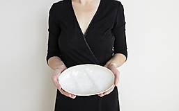 Nádoby - servírovacia miska chlieb/stoneware bowl - 15495881_