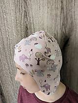 Detské čiapky - čiapočka na uši sloník - 15495262_