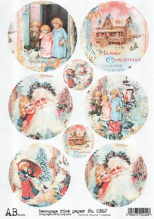 Papier - Ryžový papier 367 AB/ A4 - 15498770_