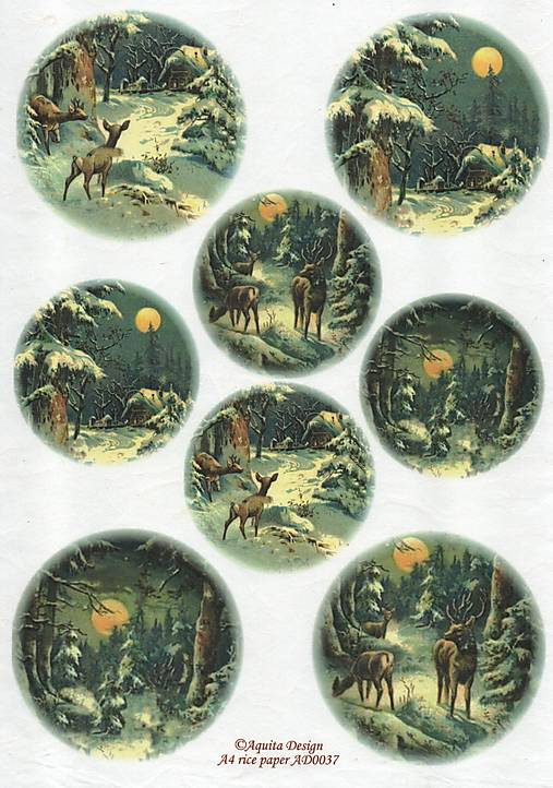  - Ryžový papier 037 AD/ A4 - 15499221_
