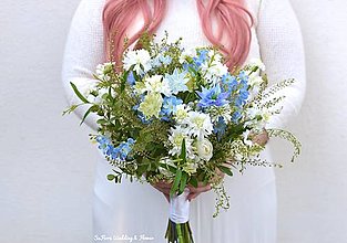 Kytice pre nevestu - Kvety z lúky - 15500129_