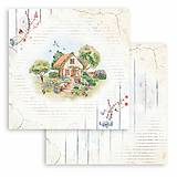 Papier - Scrapbook papier Stamperia Welcome Home 8x8 - 15502256_