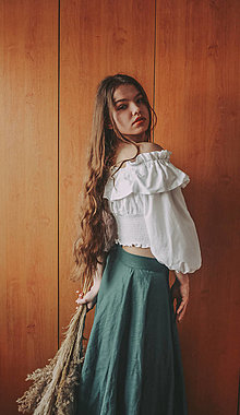 Nohavice - Sukňové nohavice Elizabeth - 15502919_