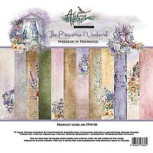 Papier - Scrapbook papier 8x8  The Provence Weekend - 15505255_