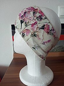 Čiapky, čelenky, klobúky - Čelenka Nežné ruže - 15504896_