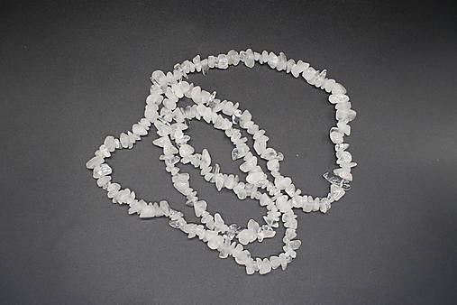 Minerály - Rýchly výber 2. tromlovaných zlomkov v šnúrach (Kremeň II) - 15505472_