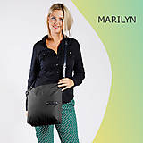 Veľké tašky - Dámská kabelka MARILYN BLACK  3 - 15505819_
