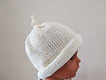 Detské čiapky - Novorodenecká čiapočka 100% Cotton - 15503367_