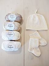 Detské čiapky - Novorodenecká čiapočka 100% Cotton - 15503369_