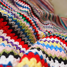 Úžitkový textil - háčkované DEKY (2m x 1m) - 15504140_