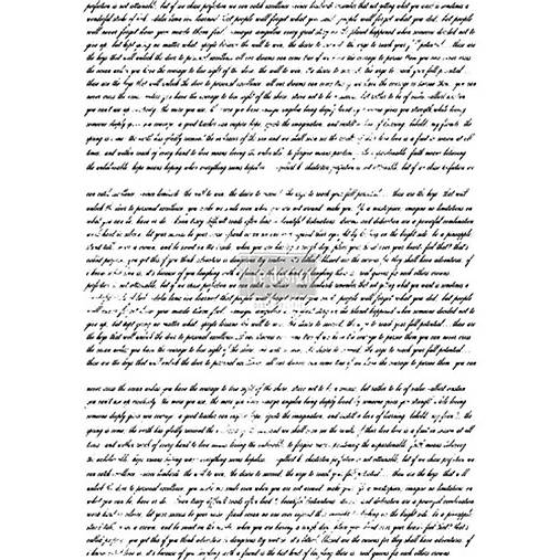 Papier - Transfer na nábytok Never Ending Story - 15503522_