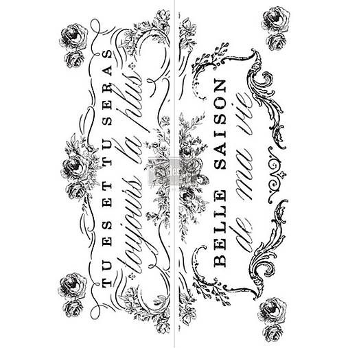 Papier - Transfer na nábytok Beauty of Life - 15503560_