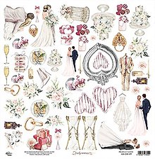 Papier - Scrapbook papier 12x12  Lovely memories dodatkový - 15507925_