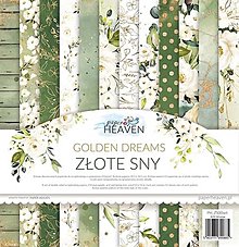 Papier - Scrapbook papier 12x12 Golden Dreams - 15508196_