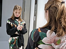 Šaty - Kvetované šaty REGINA dámske s vreckami - 15508276_