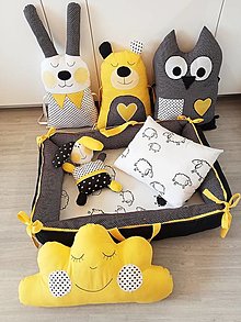 Detský textil - Bavlnený set do postieľky - 15509258_