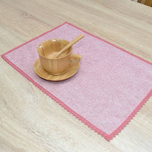 Úžitkový textil - ALMA - staroružové prestieranie 28x40 - 15508473_