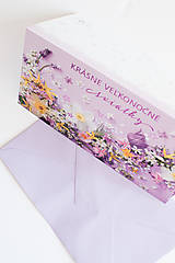 Papiernictvo - Krásne veľkonočné sviatky / violet - 15509100_