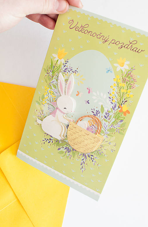 Papiernictvo - Veľkonočný pozdrav 3D - 15509063_
