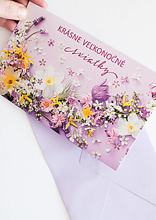 Papiernictvo - Krásne veľkonočné sviatky / violet - 15509106_