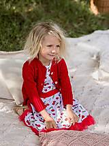 Detské oblečenie - Šaty tielko CHERRY - 15506619_