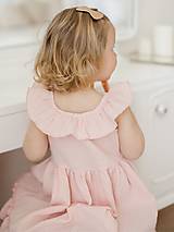 Detské oblečenie - Šaty PEONY - 15506876_