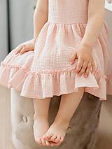 Detské oblečenie - Šaty PEONY - 15506877_