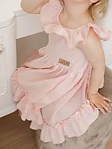 Detské oblečenie - Šaty PEONY - 15506880_
