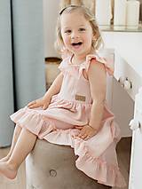 Detské oblečenie - Šaty PEONY - 15506881_