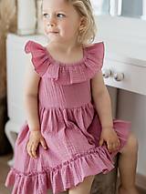 Detské oblečenie - Šaty PEONY - 15506887_