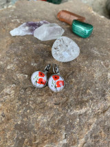 Náušnice - náušnice z chirurgickej ocele (náušnice maky- oceľ) - 15509868_