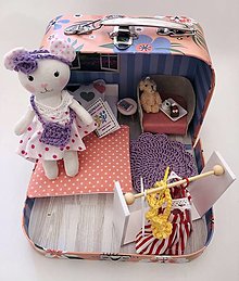 Hračky - MiNi Čarovný kufrík s myškou - 15507373_