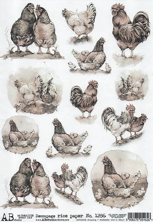  - Ryžový papier 1286AB/ A4 - 15516607_
