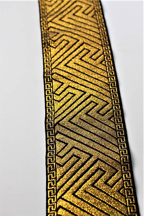Galantéria - Tkaná stuha - 15514571_